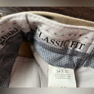 Clean dress pants